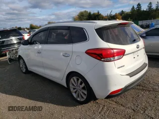 2014 Kia Rondo EX with VIN KNAHU8A30E7017813, listed as a Copart auction lot 75989884 with 65,405 mi miles and Salvage Title. Bid and sale history available at carsss.com. Image 2.
