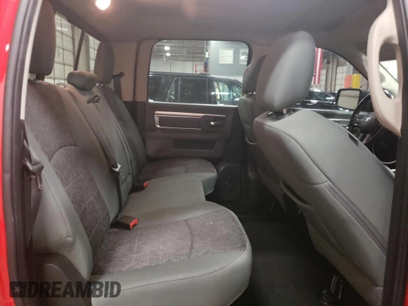 2018 Ram 1500 Big Horn with VIN 1C6RR7LG3JS263417, listed as a Copart auction lot 47841345 with 177,826 mi miles and Salvage Title. Bid and sale history available at carsss.com. Image 10.