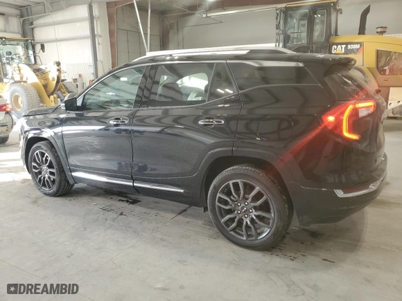 2024 GMC Terrain Denali with VIN 3GKALXEG8RL346862, listed as a Copart auction lot 41571365 with 7,490 mi miles and Salvage Title. Bid and sale history available at carsss.com. Image 2.