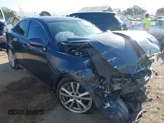 2006 Lexus IS 350 with VIN JTHBE262262001564, listed as a IAAI auction lot 42007505 with 259,406 mi miles and . Bid and sale history available at DreamBid. Image 1.