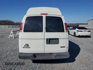 2001 GMC Savana Cargo YF7 Upfitter with VIN 1GDFG15R511109001, listed as a Copart auction lot 48427195 with 73,722 mi miles and Salvage Title. Bid and sale history available at DreamBid. Image 6.