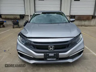 2020 Honda Civic LX with VIN 2HGFC2F66LH583457, listed as a Copart auction lot 52914075 with 36,011 mi miles and Salvage title. Bid and sale history available at DreamBid. Image 5.