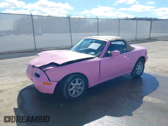 1993 Mazda MX-5 Miata with VIN JM1NA3519P1418681, listed as a IAAI auction lot 41741615 with 115,379 mi miles and . Bid and sale history available at DreamBid. Image 17.