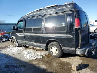 1999 Chevrolet Express with VIN 1GBFG15RXX1134896, listed as a Copart auction lot 88813845 with 267,795 mi miles and Clean Title. Bid and sale history available at carsss.com. Image 2.