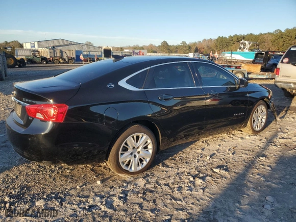 2016 Chevrolet Impala LS with VIN 2G11Z5SA1G9192339, listed as a Copart auction lot 85721584 with 167,416 mi miles and Salvage Title. Bid and sale history available at carsss.com. Image 3.