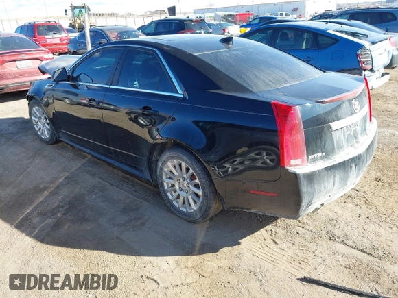 2011 Cadillac CTS Sedan Luxury with VIN 1G6DG5EY9B0127635, listed as a IAAI auction lot 41661852 with 124,199 mi miles. Bid and sale history available at carsss.com. Image 3.