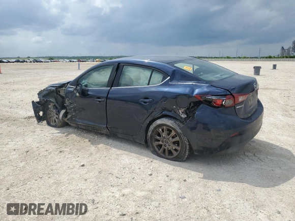 2016 Mazda 3 i Sport with VIN 3MZBM1U77GM284855, listed as a Copart auction lot 54549165 with 132,067 mi miles and Salvage Title. Bid and sale history available at DreamBid. Image 2.