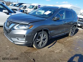 2018 Nissan Rogue S with VIN JN8AT2MV9JW309546, listed as a IAAI auction lot 41600506 with 90,703 mi miles. Bid and sale history available at carsss.com. Image 2.