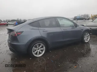 2023 Tesla Model Y Long Range with VIN 7SAYGDEE8PF895293, listed as a Copart auction lot 44208615 with 16,549 mi miles and Salvage Title. Bid and sale history available at DreamBid. Image 3.
