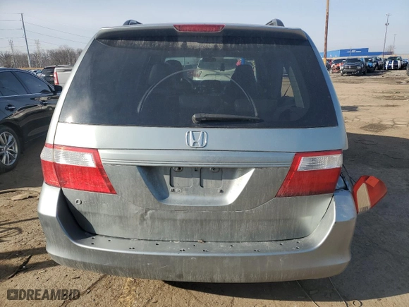 2007 Honda Odyssey EX-L with VIN 5FNRL38757B071627, listed as a Copart auction lot 47097285 with 195,151 mi miles and Clean Title. Bid and sale history available at carsss.com. Image 6.