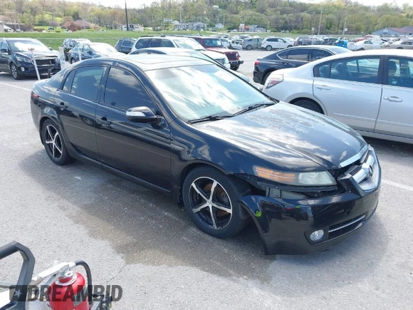 2008 Acura TL with VIN 19UUA66248A023699, listed as a IAAI auction lot 42047324 with 1 mi miles. Bid and sale history available at carsss.com. Image 1.