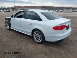 2016 Audi A4 Premium Plus with VIN WAUFFAFLXGN015633, listed as a IAAI auction lot 42084662 with 82,572 mi miles. Bid and sale history available at carsss.com. Image 3.