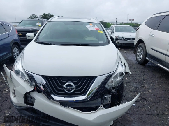 2016 Nissan Murano Platinum with VIN 5N1AZ2MG5GN126361, listed as a IAAI auction lot 41973077 with 124,624 mi miles and . Bid and sale history available at DreamBid. Image 12.