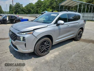 2022 Hyundai Santa Fe Calligraphy z VIN 5NMS5DAL4NH447755, wystawiony jako Copart lot #62195285 z przebiegiem 32 837 mil mil oraz Szkoda całkowita • Salvage title. Historia ofert i sprzedaży dostępna na DreamBid. Obrazek 1.