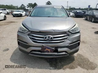 2017 Hyundai Santa Fe 2.4L with VIN 5NMZT3LB1HH010884, listed as a Copart auction lot 59098695 with 81,331 mi miles and Salvage title. Bid and sale history available at DreamBid. Image 5.