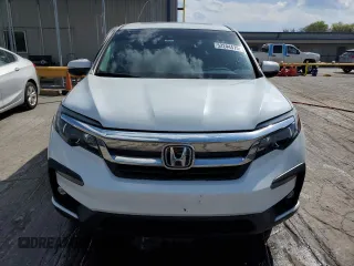 2021 Honda Pilot EX-L with VIN 5FNYF5H54MB002775, listed as a Copart auction lot 52244475 with 44,210 mi miles and Salvage Title. Bid and sale history available at carsss.com. Image 5.