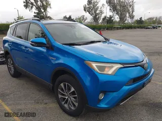 2017 Toyota RAV4 Hybrid XLE with VIN JTMRJREV5HD134214, listed as a IAAI auction lot 42073116 with 205,453 mi miles. Bid and sale history available at carsss.com. Image 1.