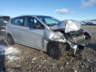 2017 Hyundai Accent SE with VIN KMHCT5AEXHU337058, listed as a Copart auction lot 49476065 with 130,024 mi miles and Salvage Title. Bid and sale history available at carsss.com. Image 4.
