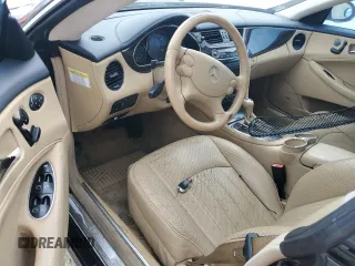 2007 Mercedes-Benz CLS-Class 5.5L with VIN WDDDJ72X47A090300, listed as a Copart auction lot 75854474 with 0 mi miles and Salvage Title. Bid and sale history available at carsss.com. Image 8.