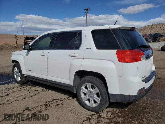 2012 GMC Terrain SLE-1 with VIN 2GKALMEK8C6306733, listed as a Copart auction lot 48407265 with 89,803 mi miles and Salvage Title. Bid and sale history available at carsss.com. Image 2.