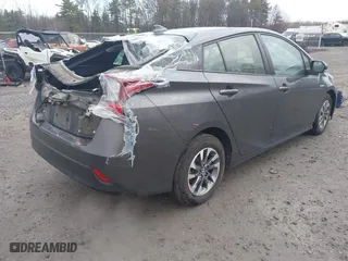 2019 Toyota Prius L Eco with VIN JTDKARFU7K3077941, listed as a IAAI auction lot 41865759 with 254,612 mi miles. Bid and sale history available at carsss.com. Image 4.