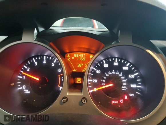 2012 Nissan Juke SL with VIN JN8AF5MV6CT127977, listed as a Copart auction lot 45726105 with 86,437 mi miles and Salvage Title. Bid and sale history available at carsss.com. Image 9.