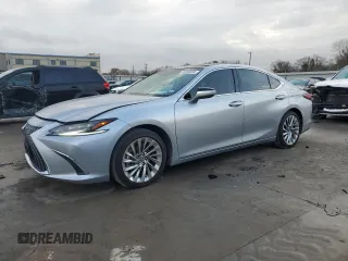 2023 Lexus ES 350 Ultra Luxury with VIN 58AFZ1B19PU148585, listed as a Copart auction lot 84686334 with 10,547 mi miles and Salvage title. Bid and sale history available at DreamBid. Image 1.