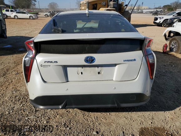 2018 Toyota Prius Two with VIN JTDKARFU1J3055156, listed as a Copart auction lot 47745465 with 57,740 mi miles and Salvage Title. Bid and sale history available at DreamBid. Image 6.