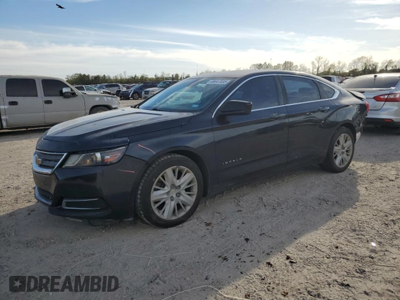 2014 Chevrolet Impala LS z VIN 2G11Y5SL8E9114674, wystawiony jako Copart lot #49447035 z przebiegiem 115 239 mil mil oraz Szkoda całkowita • Salvage title. Historia ofert i sprzedaży dostępna na DreamBid. Obrazek 1.