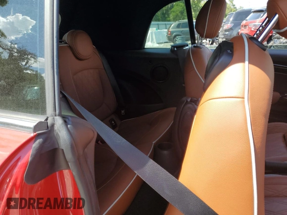 2024 MINI Convertible Cooper S with VIN WMW43DL09R3R36560, listed as a Copart auction lot 60325395 with 10,619 mi miles and Salvage title. Bid and sale history available at DreamBid. Image 10.
