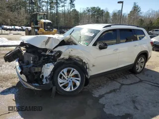 2022 Volkswagen Atlas 3.6L V6 SE w/Technology with VIN 1V2HR2CA3NC541041, listed as a Copart auction lot 46258245 with 63,574 mi miles and Salvage Title. Bid and sale history available at carsss.com. Image 1.