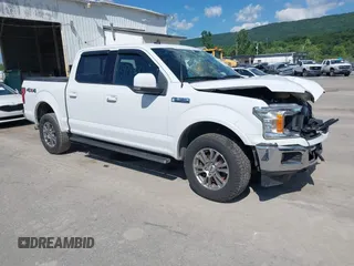 2019 Ford F-150 XL with VIN 1FTEW1E52KFB49573, listed as a IAAI auction lot 42641241 with 65,596 mi miles and . Bid and sale history available at DreamBid. Image 1.