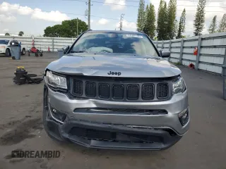 2021 Jeep Compass Altitude with VIN 3C4NJCBB7MT509188, listed as a Copart auction lot 57507125 with 28,279 mi miles and Non repairable. Bid and sale history available at DreamBid. Image 5.