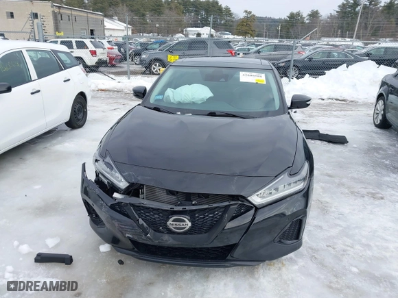 2020 Nissan Maxima SL with VIN 1N4AA6DV3LC375884, listed as a IAAI auction lot 41608588 with 60,531 mi miles. Bid and sale history available at carsss.com. Image 12.