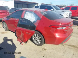 2020 Toyota Corolla LE with VIN JTDEPRAE5LJ106071, listed as a IAAI auction lot 41684256 with 90,838 mi miles and . Bid and sale history available at DreamBid. Image 3.
