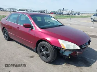 2005 Honda Accord EX with VIN 1HGCM56735A059534, listed as a IAAI auction lot 42209563 with 157,671 mi miles and . Bid and sale history available at DreamBid. Image 1.