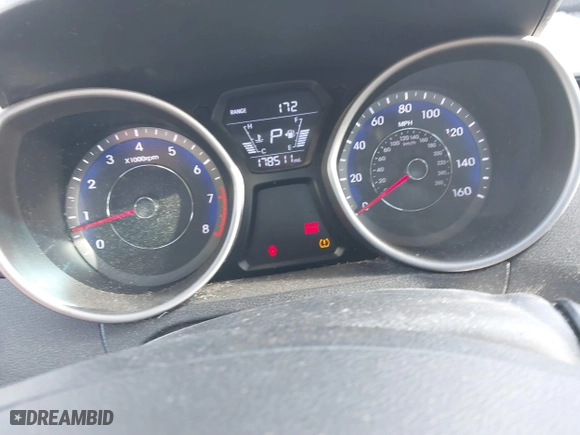 2015 Hyundai Elantra Limited with VIN KMHDH4AE5FU224681, listed as a IAAI auction lot 41817276 with 178,511 mi miles. Bid and sale history available at carsss.com. Image 7.