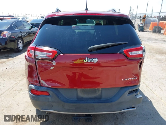 2016 Jeep Cherokee Limited with VIN 1C4PJLDB7GW146458, listed as a IAAI auction lot 42000075 with 91,291 mi miles and . Bid and sale history available at DreamBid. Image 16.