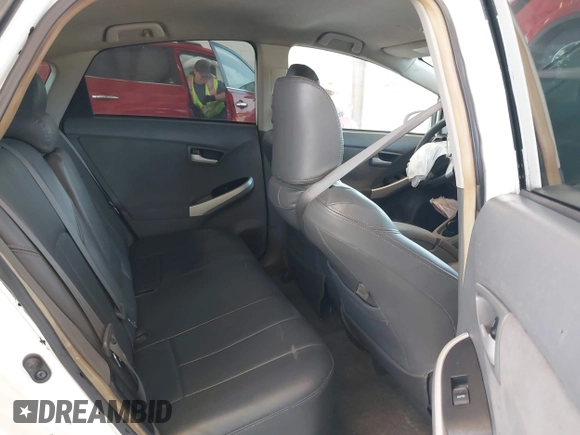 2011 Toyota Prius I with VIN JTDKN3DU7B0319732, listed as a IAAI auction lot 42114036 with 286,315 mi miles. Bid and sale history available at carsss.com. Image 8.