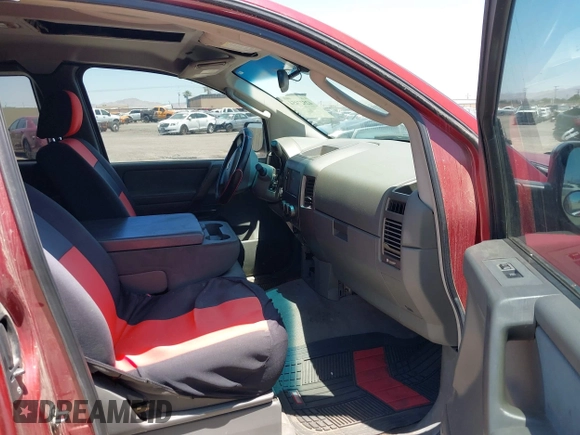 2005 Nissan Titan SE with VIN 1N6AA06A05N515072, listed as a IAAI auction lot 42527454 with Not provided miles and . Bid and sale history available at DreamBid. Image 5.