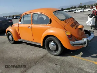 1974 Volkswagen Beetle with VIN 1342582192, listed as a Copart auction lot 61535715 with 12,629 mi miles and Clean title. Bid and sale history available at DreamBid. Image 2.