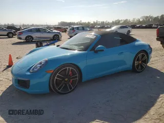 2018 Porsche 911 Carrera S with VIN WP0CB2A98JS147303, listed as a Copart auction lot 81556494 with Not Provided miles and Non Repairable. Bid and sale history available at carsss.com. Image 1.