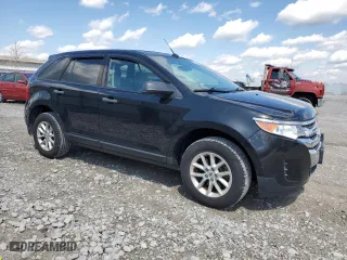 2014 Ford Edge SE with VIN 2FMDK3GCXEBA16298, listed as a Copart auction lot 52454645 with 100,235 mi miles and Salvage Title. Bid and sale history available at carsss.com. Image 4.