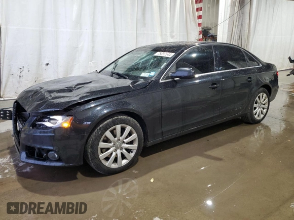 2010 Audi A4 2.0T Premium Plus with VIN WAUHFAFL4AN028586, listed as a Copart auction lot 75097544 with 181,847 mi miles and Salvage Title. Bid and sale history available at carsss.com. Image 1.