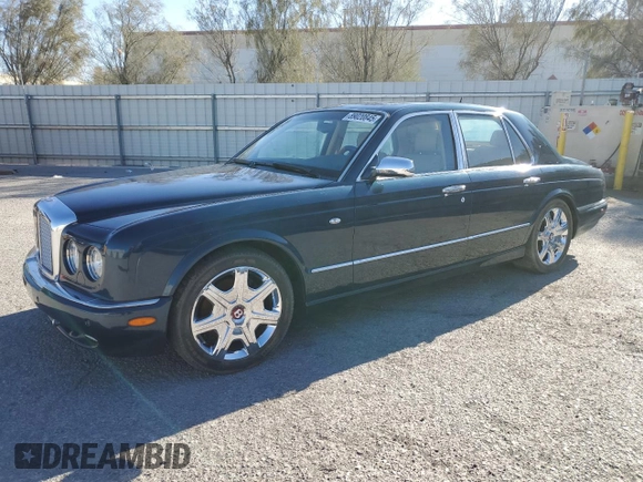 2006 Bentley Arnage with VIN SCBLC43F36CX11519, listed as a Copart auction lot 89020845 with 33,646 mi miles and Salvage Title. Bid and sale history available at DreamBid. Image 1.
