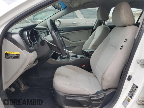 2015 Kia Optima LX with VIN 5XXGM4A70FG488749, listed as a Copart auction lot 57395825 with 176,592 mi miles and Salvage title. Bid and sale history available at DreamBid. Image 7.