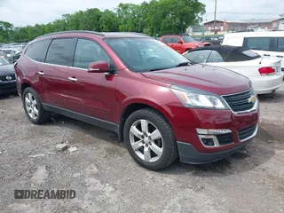 2016 Chevrolet Traverse LT with VIN 1GNKRGKD5GJ241409, listed as a IAAI auction lot 42151146 with 98,338 mi miles. Bid and sale history available at carsss.com. Image 1.