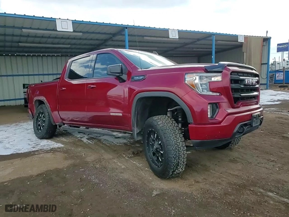 2020 GMC Sierra 1500 Elevation with VIN 3GTU9CED0LG164174, listed as a Copart auction lot 45157505 with 81,648 mi miles and Salvage Title. Bid and sale history available at carsss.com. Image 11.