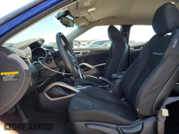 2012 Hyundai Veloster w/Gray Int with VIN KMHTC6AD6CU046448, listed as a Copart auction lot 53396415 with 131,567 mi miles and Clean title. Bid and sale history available at DreamBid. Image 7.