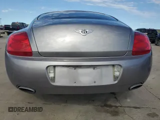 2006 Bentley Continental GT GT z VIN SCBCR63W76C037174, wystawiony jako Copart lot #79240794 z przebiegiem 103 577 mil mil oraz Nie do naprawy. Historia ofert i sprzedaży dostępna na DreamBid. Obrazek 6.